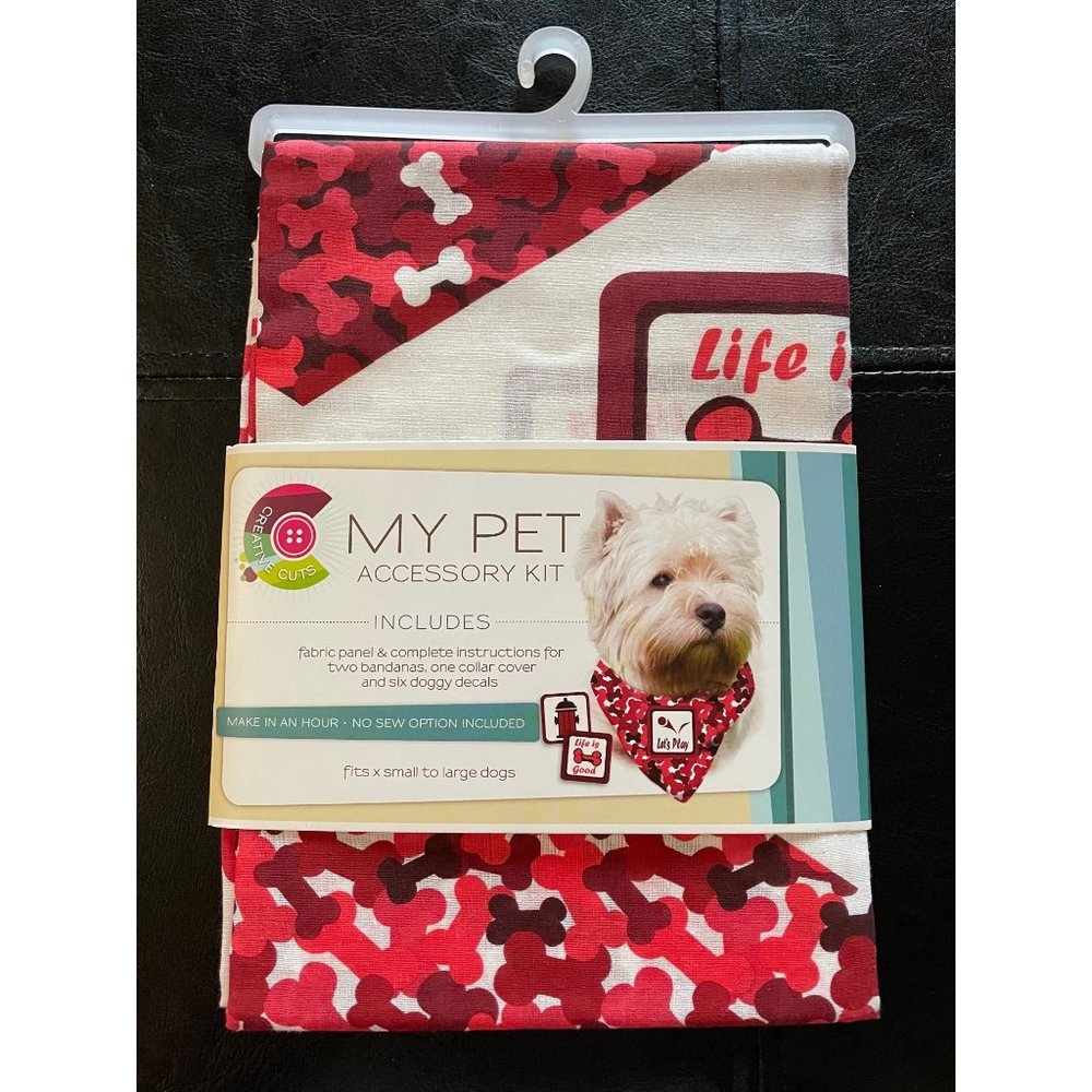Pet Accessory Craft Kit DIY Collar bandana